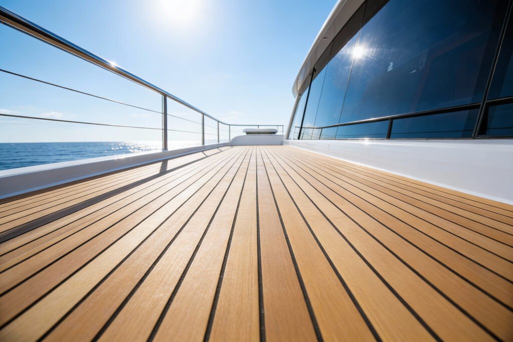 Luxury superyacht floor detail catalano nz